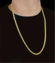 Corrente Peruano 8mm - Banhada a ouro 18k Corrente Peruano 8mm - Banhada a ouro 18k