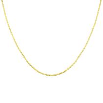 Corrente Piastrine 70 cm Em Ouro 18K