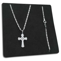 Corrente Piastrine Lacre e Pingente Crucifixo São Bento Prata 925 Legítima Maciça Original Italiana 60cm 70cm Corrente Piastrine Lacre e Pingente Crucifixo São Bento Prata 925 Legítima Maciça Original Italiana 60cm 70cm