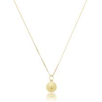 Corrente Pingente Mini Medalha São Bento Ouro Amarelo 18 Kl Corrente Pingente Mini Medalha São Bento Ouro Amarelo 18 Kl