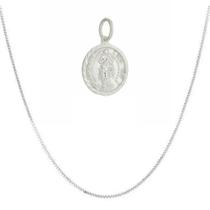 Corrente Pingente N. Senhora Desatadora Dos Nós Prata925kl Corrente Pingente N. Senhora Desatadora Dos Nós Prata925kl