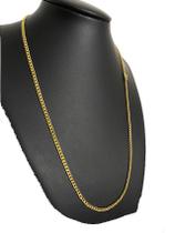 Corrente Pitbull 3mm - Banhada a ouro 18k