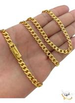 Corrente PitBull 6mm - Banhada a ouro 18k