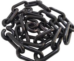 Corrente Plastica Chuva Isolamento 10 Mt Tamanho P Preta Corrente Plastica Chuva Isolamento 10 Mt Tamanho P Preta