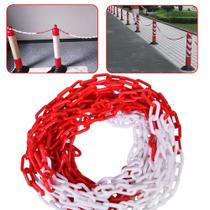 Corrente Plástica de 10 Metros Ideal para Isolamento e Marcação de Áreas BOM7502