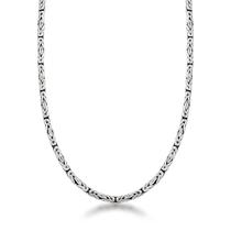 Corrente Ponto Peruano 3mm Prata 925