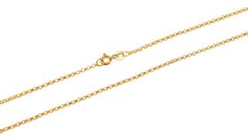 Corrente Portuguesa 45cm 1,00mm 1,40g Ouro 18k Corrente Portuguesa 45cm 1,00mm 1,40g Ouro 18k