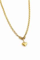 Corrente Portuguesa Coração 45 cm Ouro 18k - 6.49