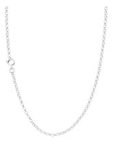 Corrente Portuguesa Elo Português 50Cm Prata 925