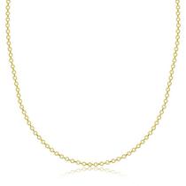 Corrente Portuguesa Folheada A Ouro