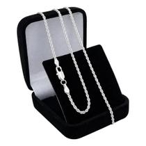 Corrente Prata 925 Cordão Baiano 60cm 1,5mm Masculina