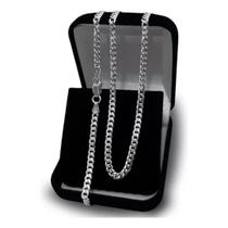 Corrente Prata 925 Masculina Legítima 2mm 70cm