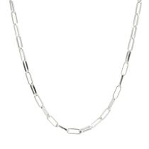 Corrente Prata 950 Masculina Elos Retangulares 6,4g