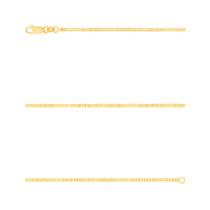 Corrente Prata c/ Ouro 18K Piastrini 1.60mm 60cm Corrente Prata c/ Ouro 18K Piastrini 1.60mm 60cm