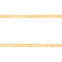 Corrente Prata c/ Ouro 18K Piastrini 2.35mm 70cm Corrente Prata c/ Ouro 18K Piastrini 2.35mm 70cm