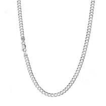 Corrente Prata Legitima 925 Grumet 45cm 4,5 Mm