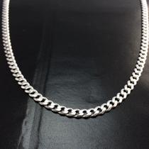 Corrente Prata Maciça 925 Grumet Masculina 60 Cm Corrente Prata Maciça 925 Grumet Masculina 60 Cm