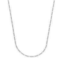 Corrente Prateada Masculina Elo 3 por 1 - 3mm Corrente Prateada Masculina Elo 3 por 1 - 3mm