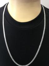 Corrente + Pulseira Grumet Dupla Masculino 5mm De Prata 925