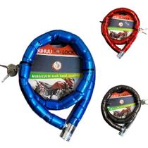 Corrente Reforcada Cadeado Tetra Trava Seguranca Anti Furto Moto Bike Estepe Portao Profissional 95Cm Fechadura Articula Corrente Reforcada Cadeado Tetra Trava Seguranca Anti Furto Moto Bike Estepe Portao Profissional 95Cm Fechadura Articula