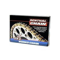 Corrente Renthal: 420X130 R1 Works Chain- Dourado