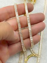 Corrente Riviera Fina de Ouro - 1 Metro