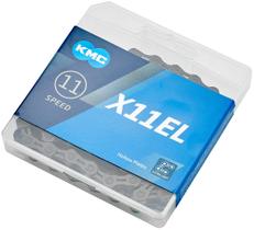 Corrente Roller KMC X11el Preta 118 Elos 0,26 kg Corrente Roller KMC X11el Preta 118 Elos 0,26 kg