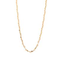 Corrente Rommanel Fol Ouro 18k Fio Cabelo Anjo 50 Cm 530412 Corrente Rommanel Fol Ouro 18k Fio Cabelo Anjo 50 Cm 530412