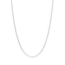 Corrente Rommanel Prata 925 Cadeado Frisado 50 Cm Corrente Rommanel Prata 925 Cadeado Frisado 50 Cm
