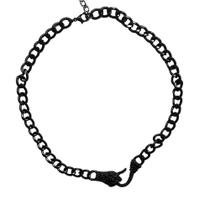 Corrente Serpente de Lilith - Joia em Metal Negro