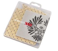 Corrente Sram Eagle Pc Xx1 Gold 126 Links 12v Xx1 260g Corrente Sram Eagle Pc Xx1 Gold 126 Links 12v Xx1 260g