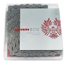 Corrente sram pc nx eagle 12v 126 elos cinza