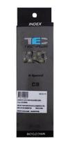 Corrente Tec C9 9v Index Cinza 116 Elos Bike Speed Mtb - Un