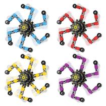 Corrente transformável Fidget Finger Spinners Toy Yooumoga, 4 peças