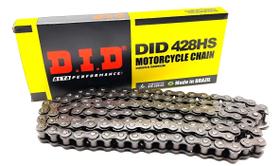 Corrente Transmissão 428Hs x130 Did Bros 125 bros 150 Corrente Transmissão 428Hs x130 Did Bros 125 bros 150
