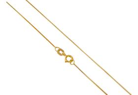 Corrente Veneziana 1,05g 50cm Ouro 18k