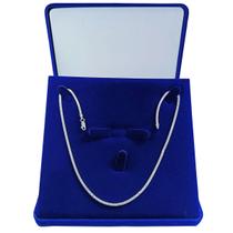 Corrente Veneziana 2 Fios 40cm Prata 925 Feminina Legítima Corrente Veneziana 2 Fios 40cm Prata 925 Feminina Legítima