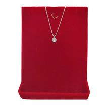 Corrente Veneziana 40cm Pingente Ponto de Luz Prata 925 Corrente Veneziana 40cm Pingente Ponto de Luz Prata 925