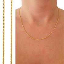 Corrente Veneziana 45 cm Banhada a Ouro 18k Corrente Veneziana 45 cm Banhada a Ouro 18k