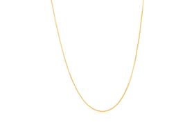Corrente veneziana 45 cm com banho de ouro 18K