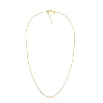 Corrente Veneziana 65cm Revestida em Ouro