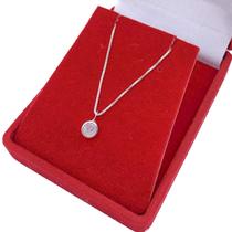 Corrente veneziana de prata ponto de luz em prata 925