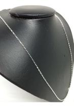 Corrente Veneziana Longa 60cm Em Prata 925 Italiana