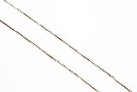 Corrente Veneziana Ouro Branco 18k 45cm - 1.23
