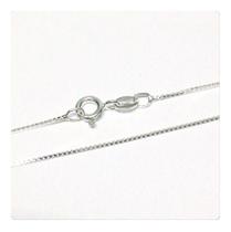 Corrente Veneziana Prata Pura 925 De 80 Cm Prata Italiana