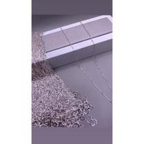 Corrente Veneziana V12 40cm - 45cm - 50cm Prata 925 Legítima