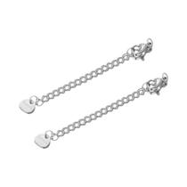 Correntes De Extensão Em Aço Inoxidável 10pcs Conectores De Fecho Lagosta DIY Joias Pulseiras