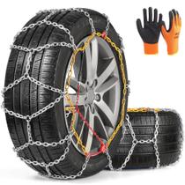 Correntes de neve COCO BIRD espessadas resistentes ao desgaste para SUVs 4WD-80