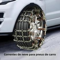 Correntes De Neve Universais Para Pneus De Carro, Antiderrapantes, Metálicas, Para SUV, Tamanho De Correntes De Neve Universais Para Pneus De Carro, Antiderrapantes, Metálicas, Para SUV, Tamanho De