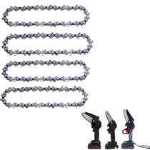 Correntes de reposição para Mini Chainsaw Fifchall de 4 polegadas (4 unidades)